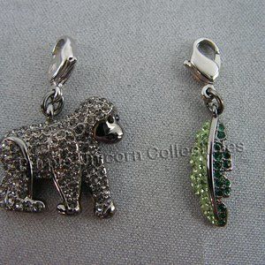 Swarovski Crystal SCS 2009 Gorilla Charm Set